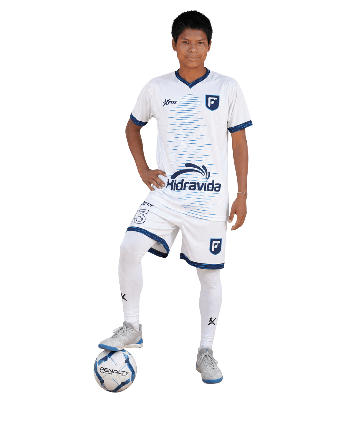 Joven jugador de Fit Fut Guatemala