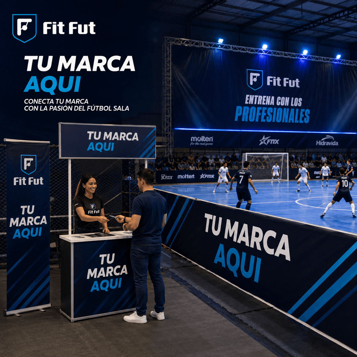 Espacio de visibilidad Fit Fut — Eventos